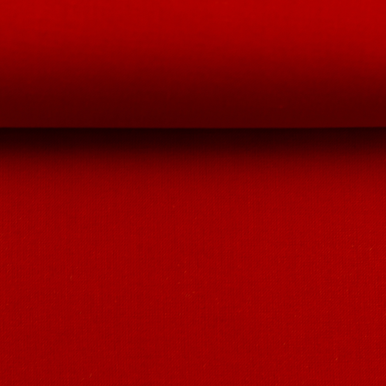 Baumwolle Webware - UNI -  Rot